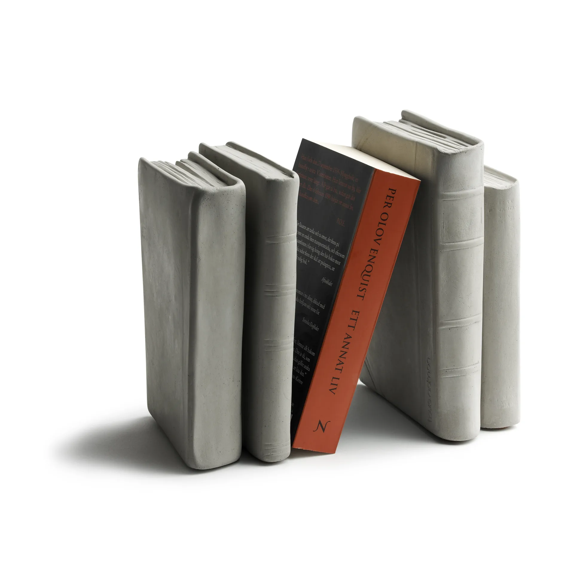 Suporte para livros Tove Adman, concrete Tove Adman
