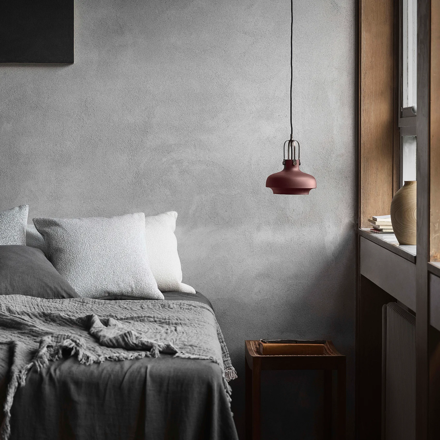 Almofada Collect SC28 malha suave 50x50 cm, ivory (branco) &Tradition