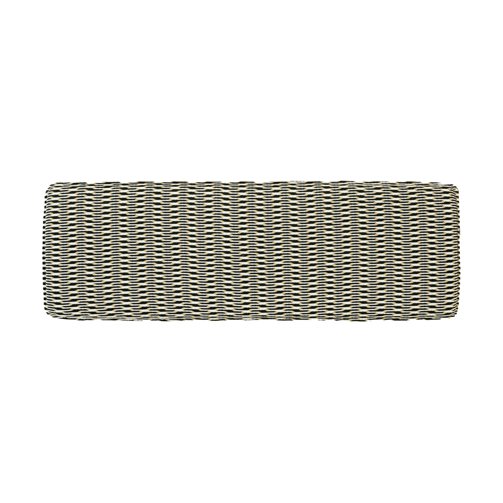 Almofada de assento Thorvald banco SC112, Marchetaria bora, 118 cm &Tradition