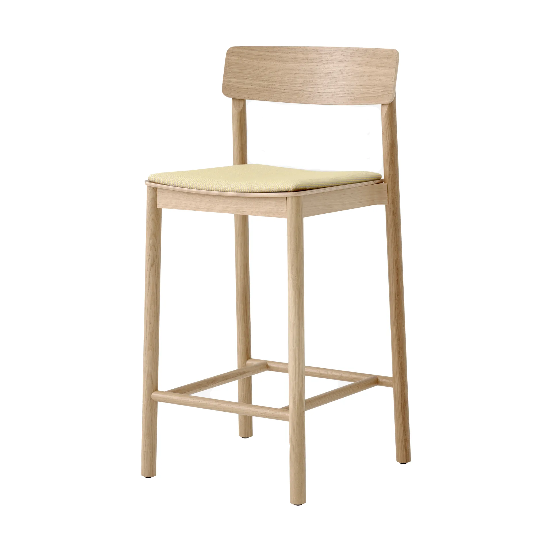 Banqueta Betty TK14 Counter Chair 65 cm, Fuse 0421-carvalho lacado &Tradition
