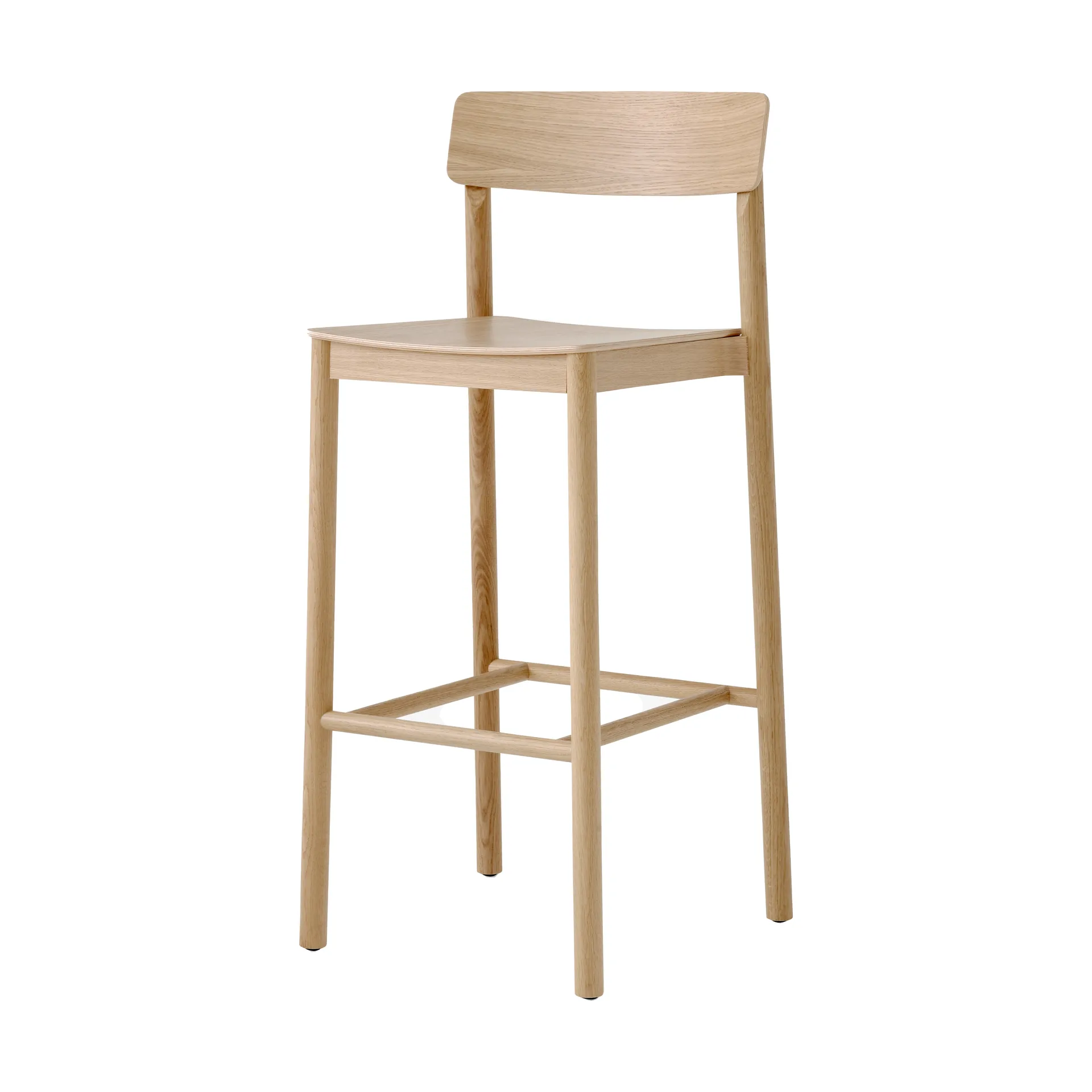 Banqueta Betty TK16 Bar Chair 75 cm, Carvalho lacado &Tradition