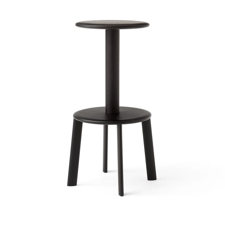 Banqueta de bar Massif AV40, Dark stained oak-warm black &Tradition