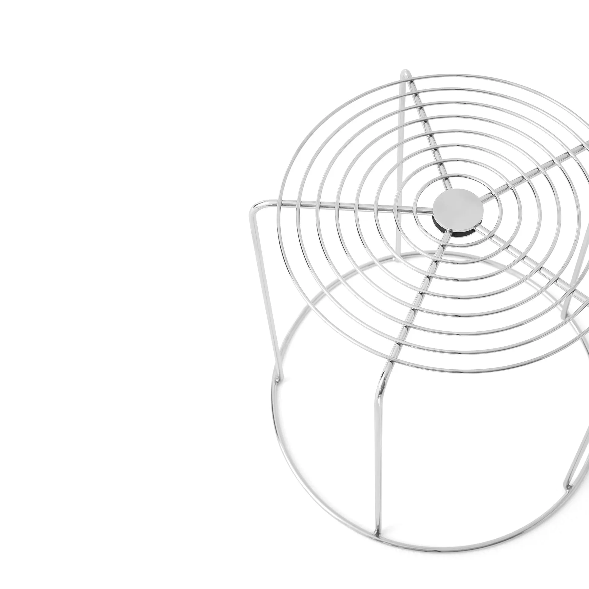 Banqueta Wire VP11, Stainless steel &Tradition