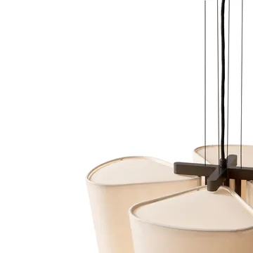 Bella chandelier candeeiro pendente - SC115, Bronzed & Soft Canvas, Ø54 cm - &Tradition