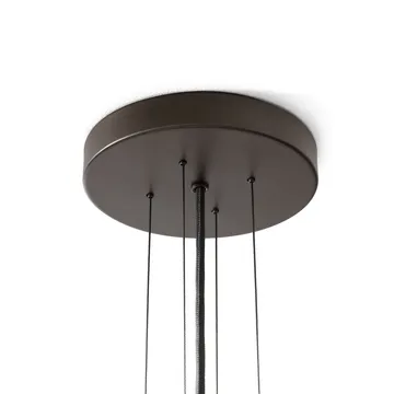Bella chandelier candeeiro pendente - SC115, Bronzed & Soft Canvas, Ø54 cm - &Tradition