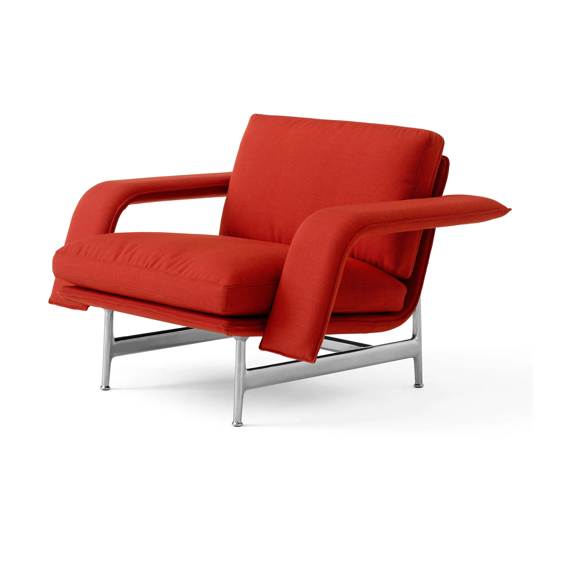 Cadeira lounge Meantime AV29, Pol. aluminium-Fiord 0571 &Tradition