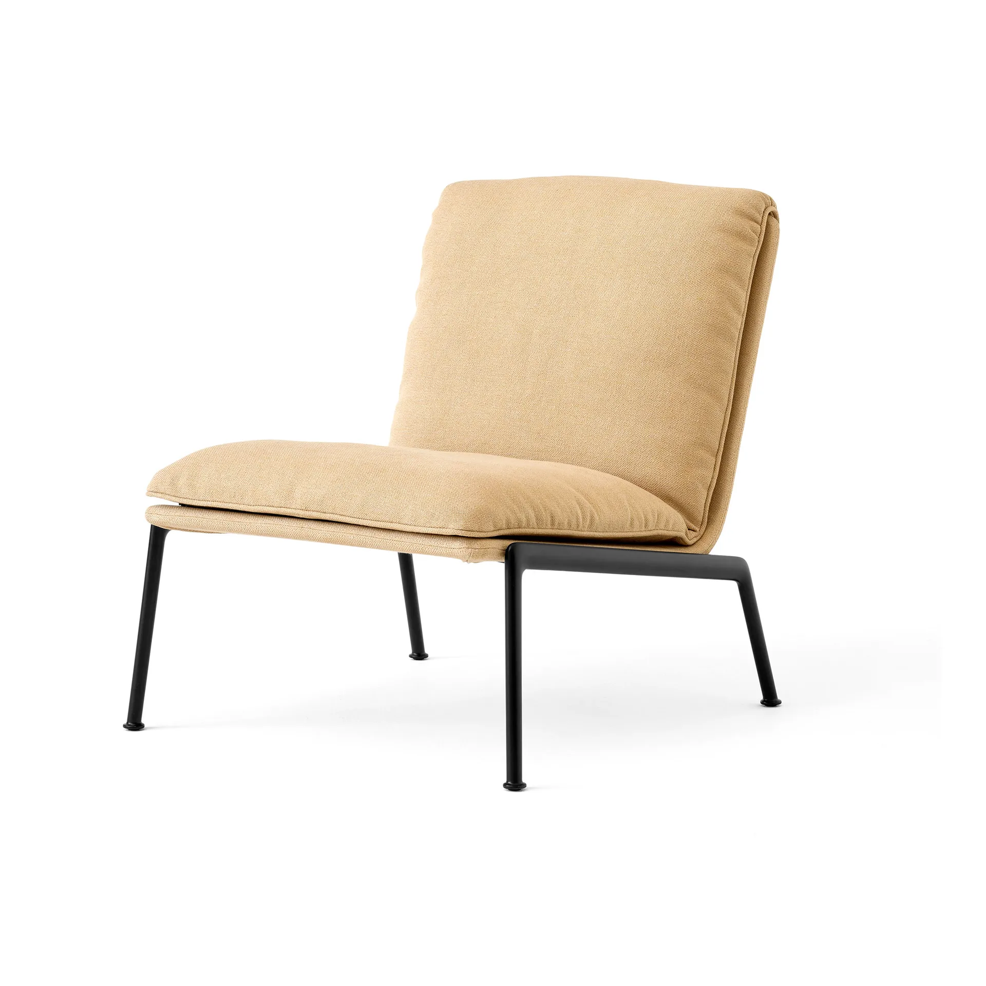 Cadeira lounge Muno LN18, Warm black-Clay 0007 &Tradition