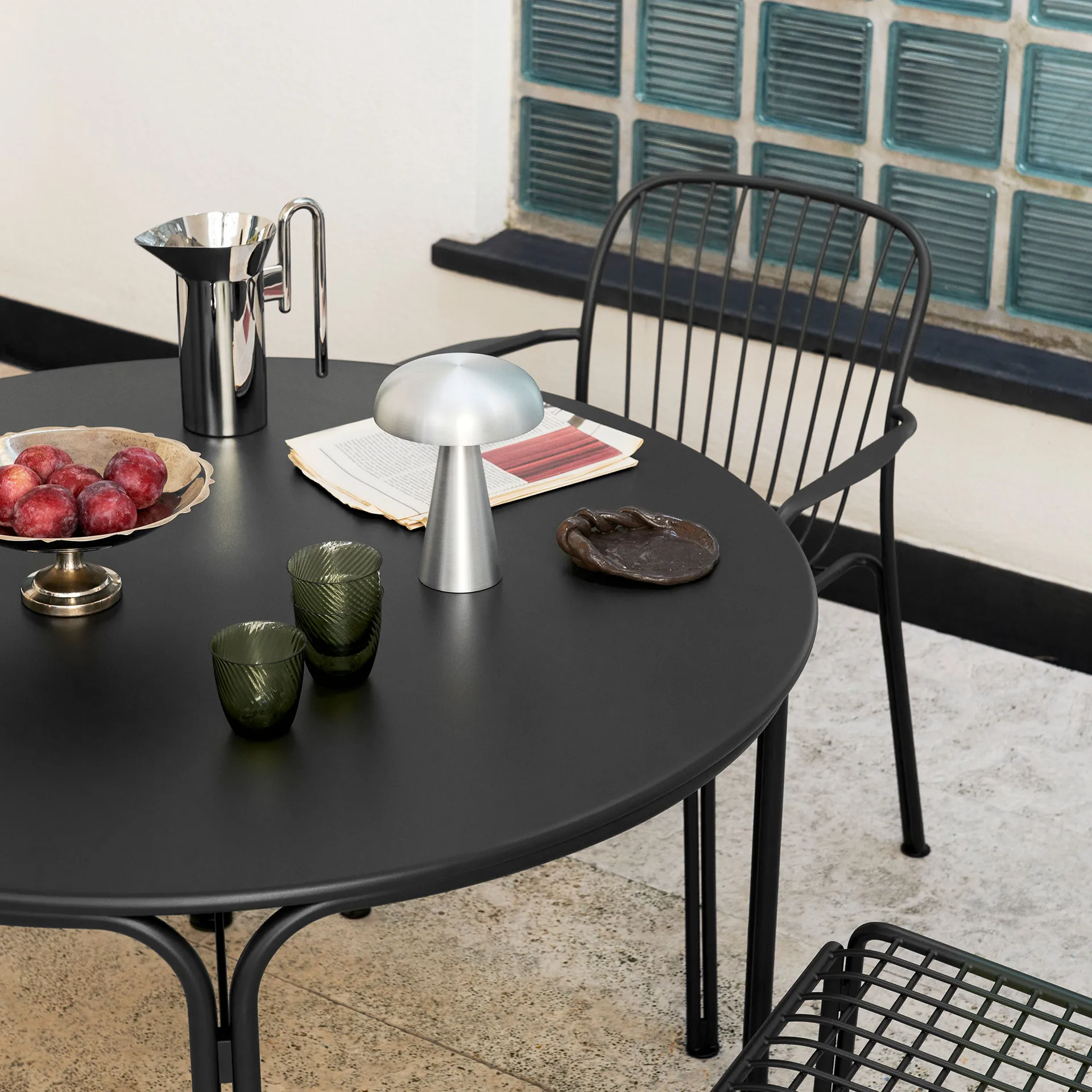 Cadeira Thorvald SC95, Warm black &Tradition