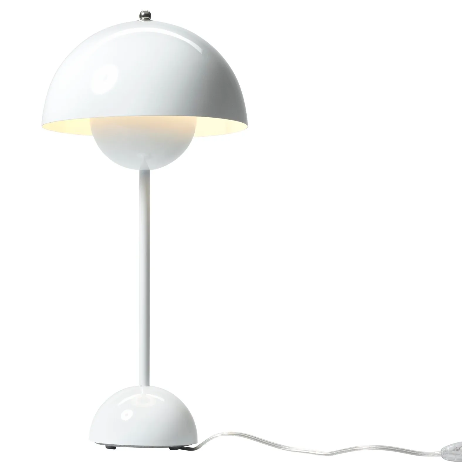 Candeeiro de mesa FlowerPot VP3, white (creme) &Tradition
