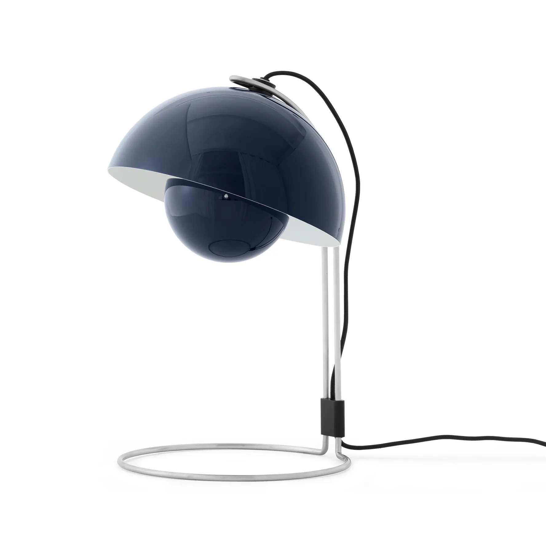 Candeeiro de mesa FlowerPot VP4, Azul aço &Tradition