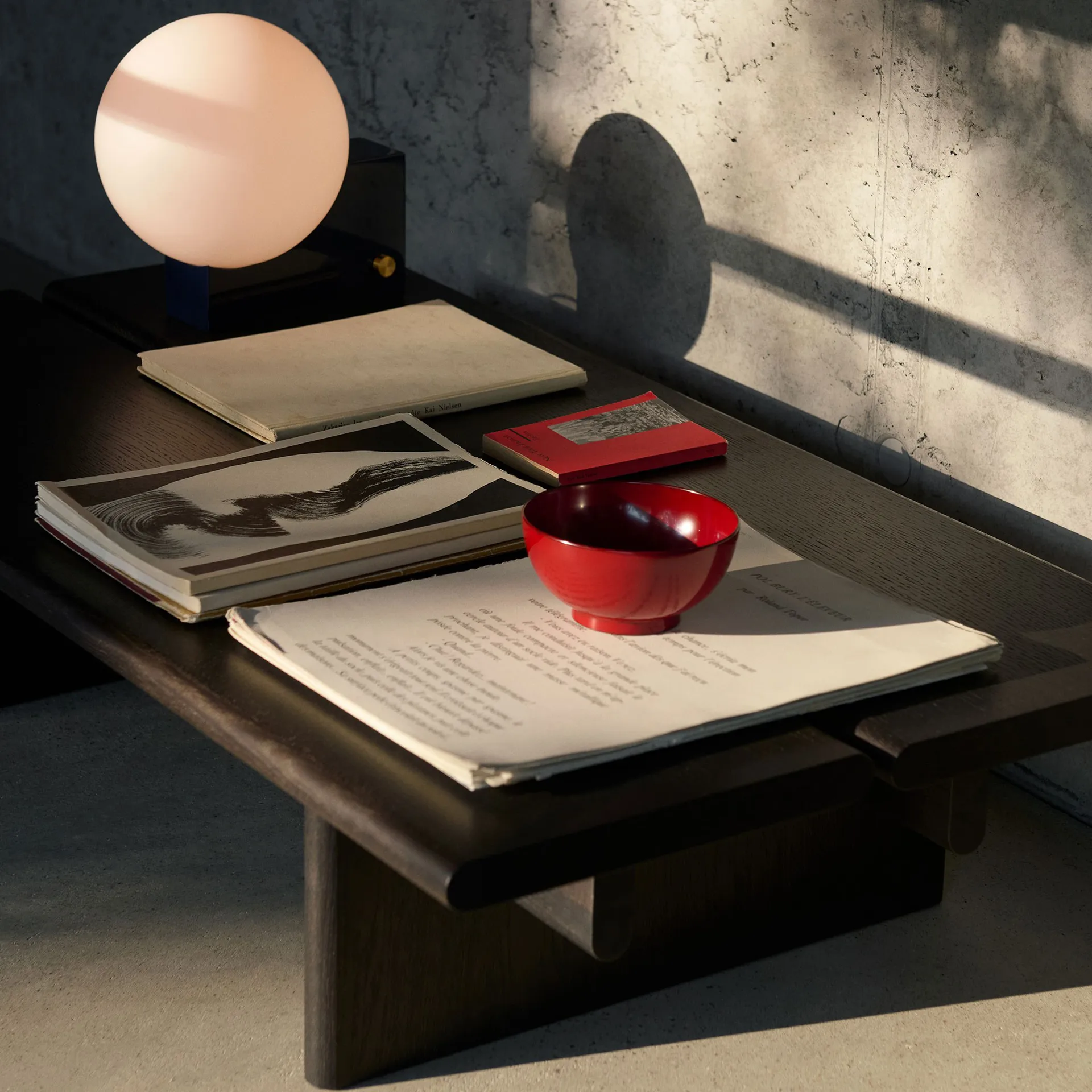 Candeeiro de mesa Journey SHY1, Steel blue &Tradition