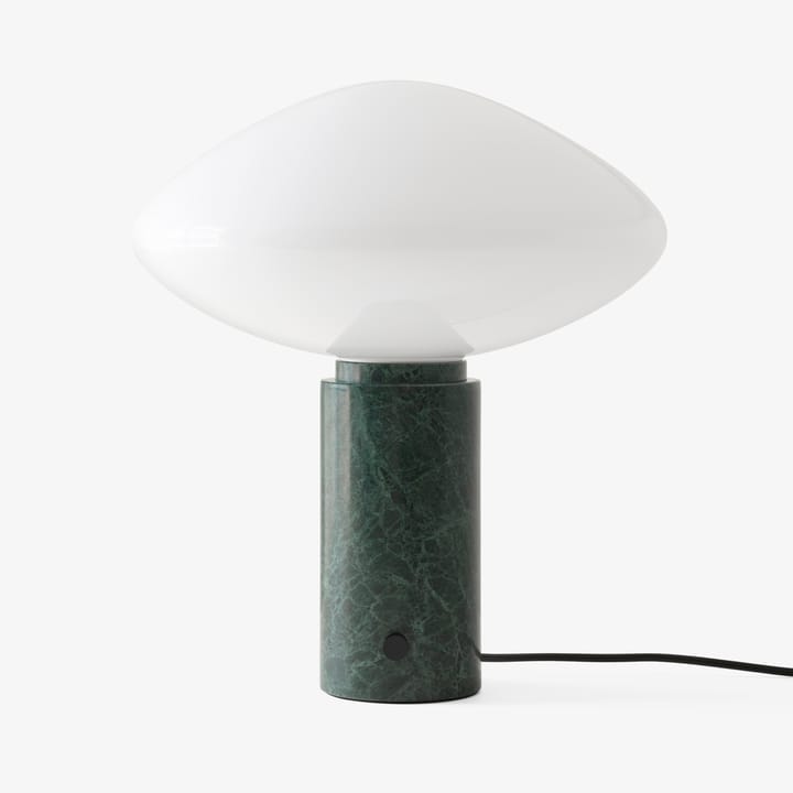 Candeeiro de mesa Mist AP17 Ø37 cm, Branco mate & Guatemala Verde &Tradition