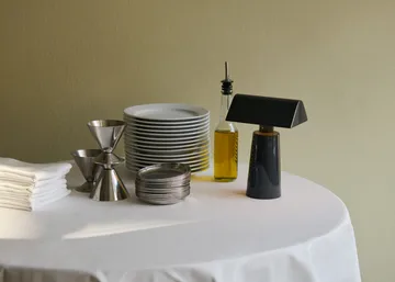 Candeeiro de mesa portátil Caret MF1 - Antracite - &Tradition