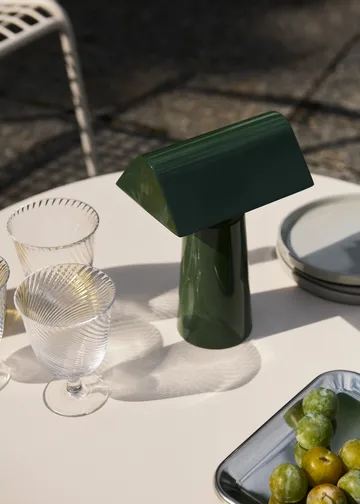 Candeeiro de mesa portátil Caret MF1 - Floresta - &Tradition