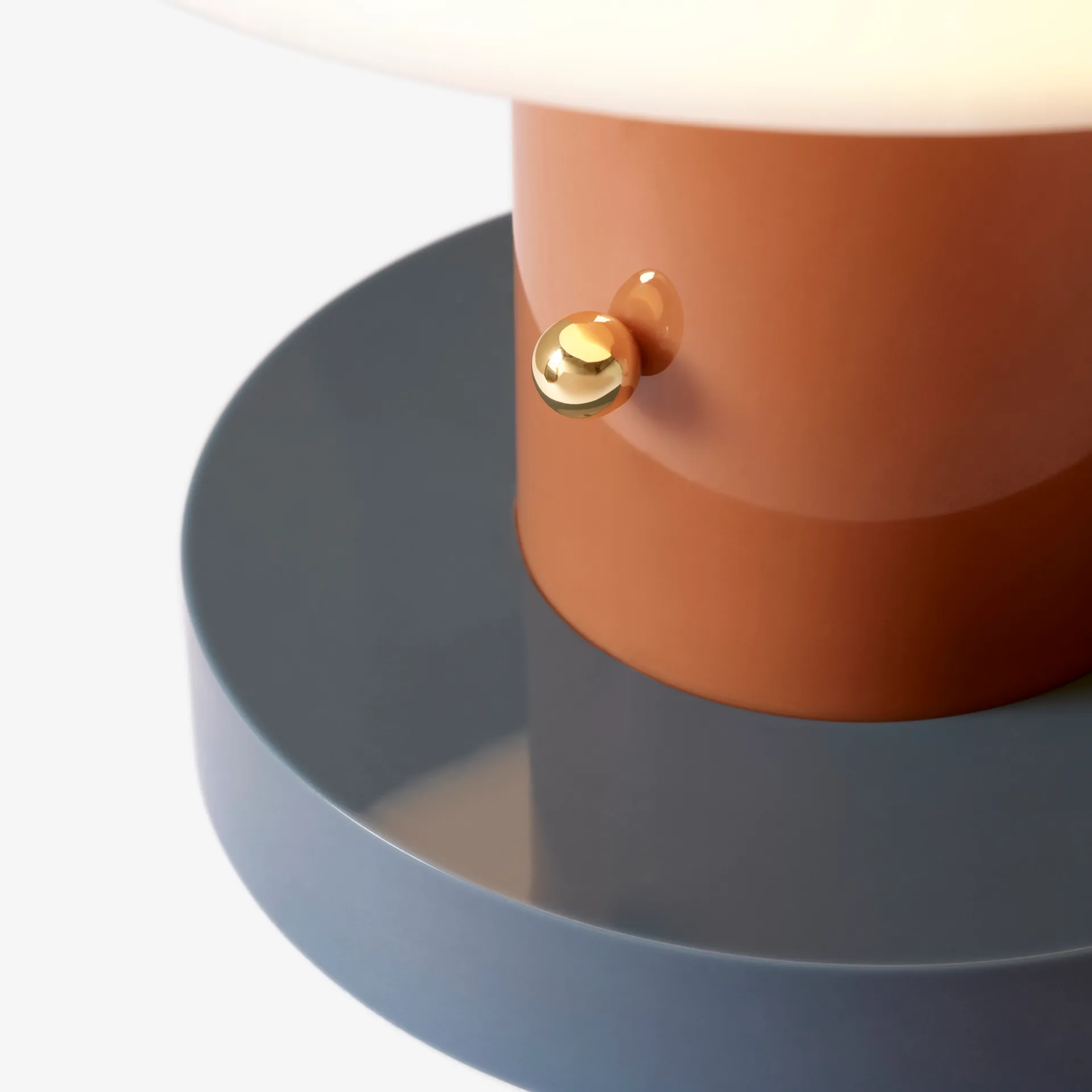 Candeeiro de mesa Setago JH27 , rust-thunder &Tradition