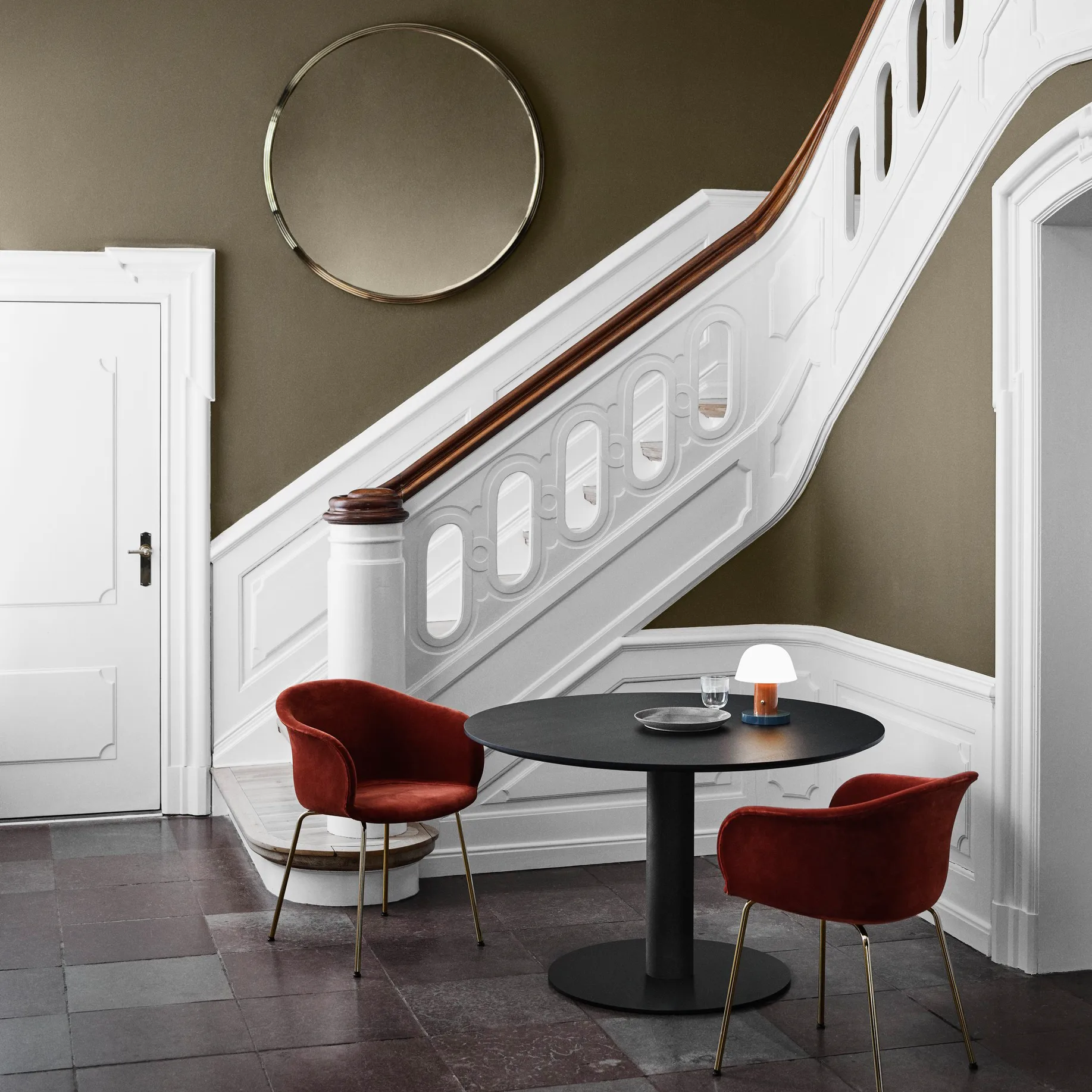 Candeeiro de mesa Setago JH27 , rust-thunder &Tradition