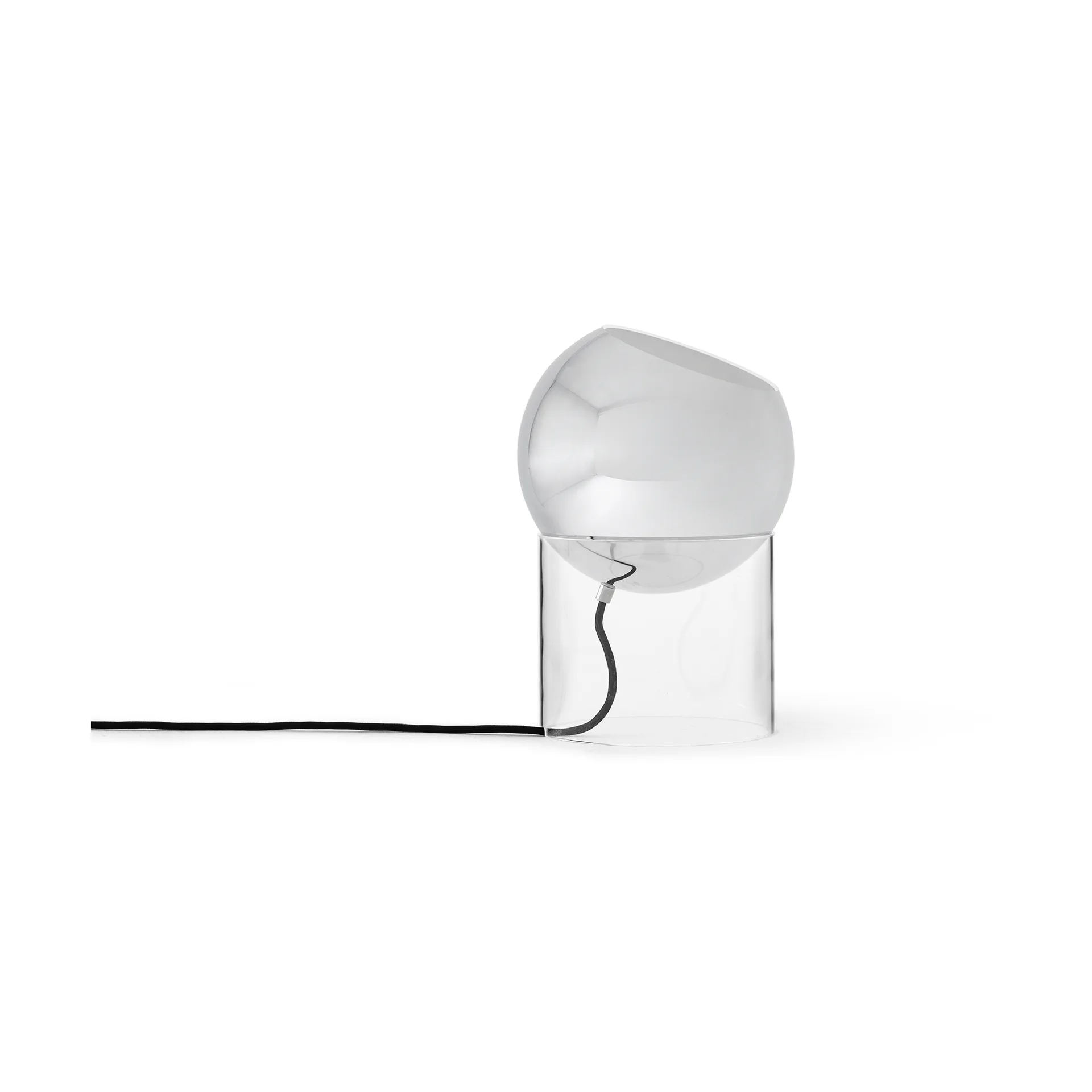 Candeeiro de mesa Topan VP13 31,5 cm, Clear-chrome plated &Tradition