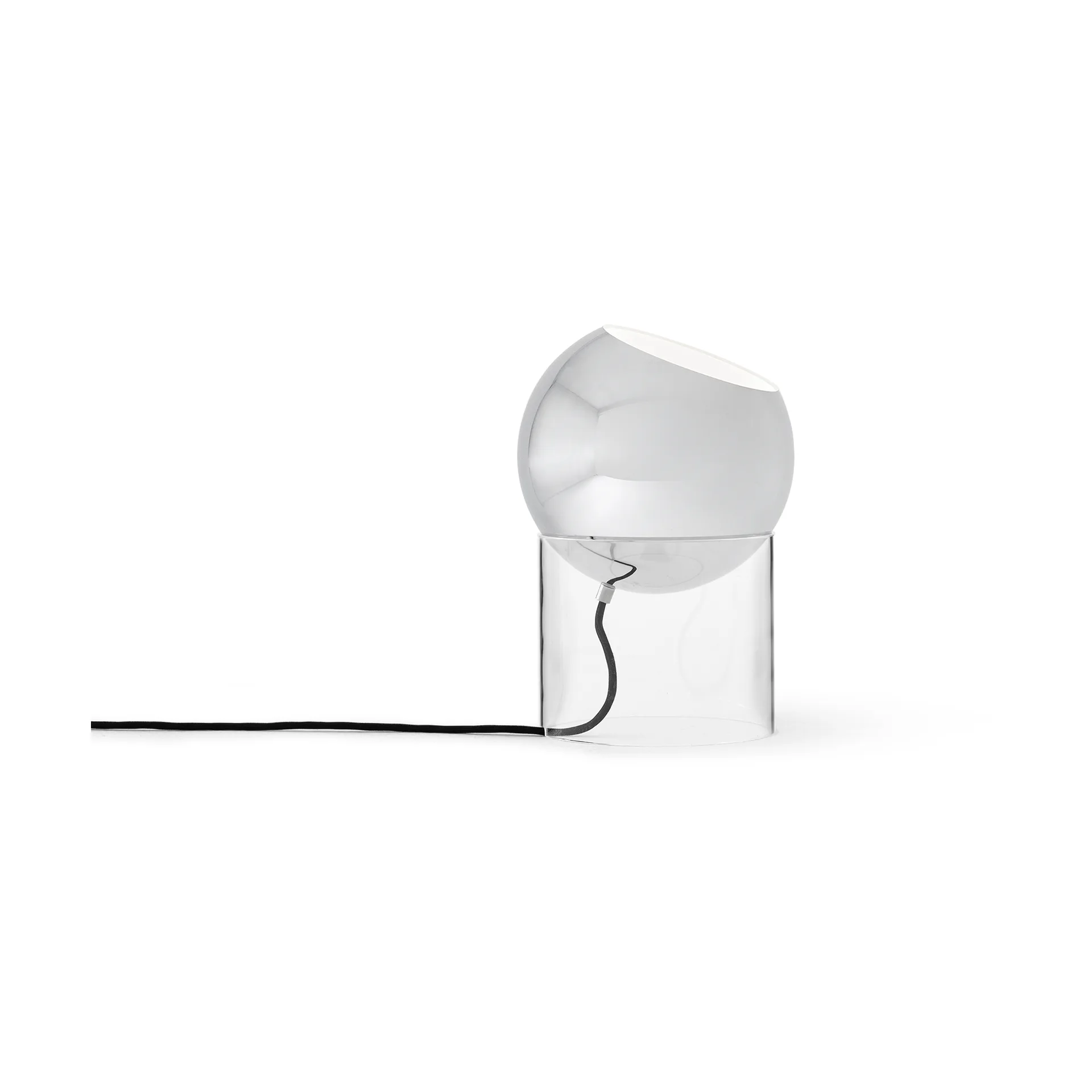 Candeeiro de mesa Topan VP13 31,5 cm, Clear-chrome plated &Tradition