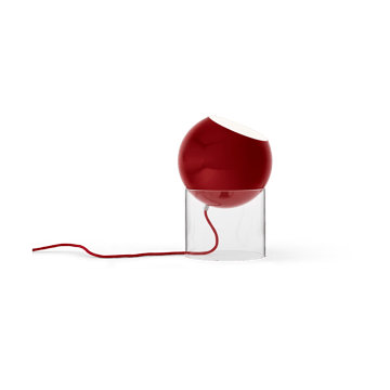 Candeeiro de mesa Topan VP13 31,5 cm - Clear-vermilion red - &Tradition