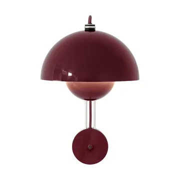 Candeeiro de parede Flowerpot VP8 - ameixa escura - &Tradition