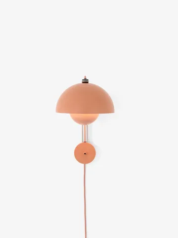 Candeeiro de parede Flowerpot VP8 - Beige red - &Tradition