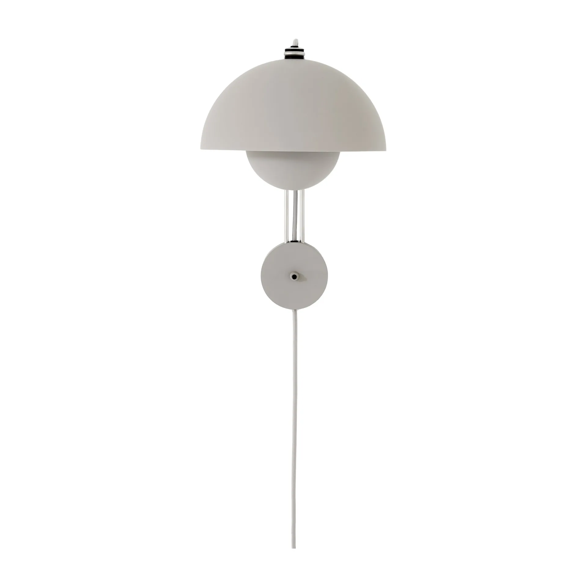 Candeeiro de parede Flowerpot VP8, Matte light-grey &Tradition
