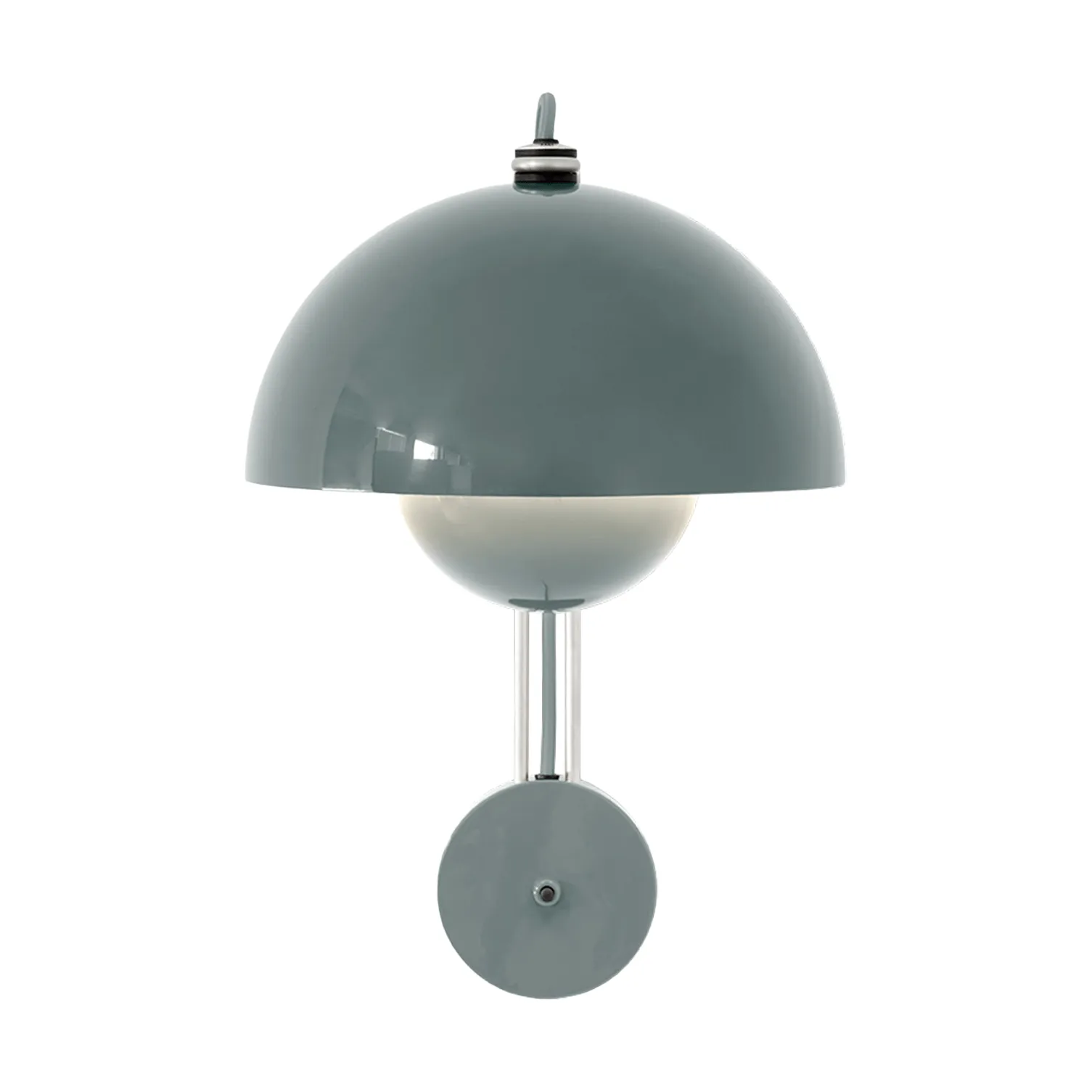 Candeeiro de parede Flowerpot VP8, Stone blue &Tradition