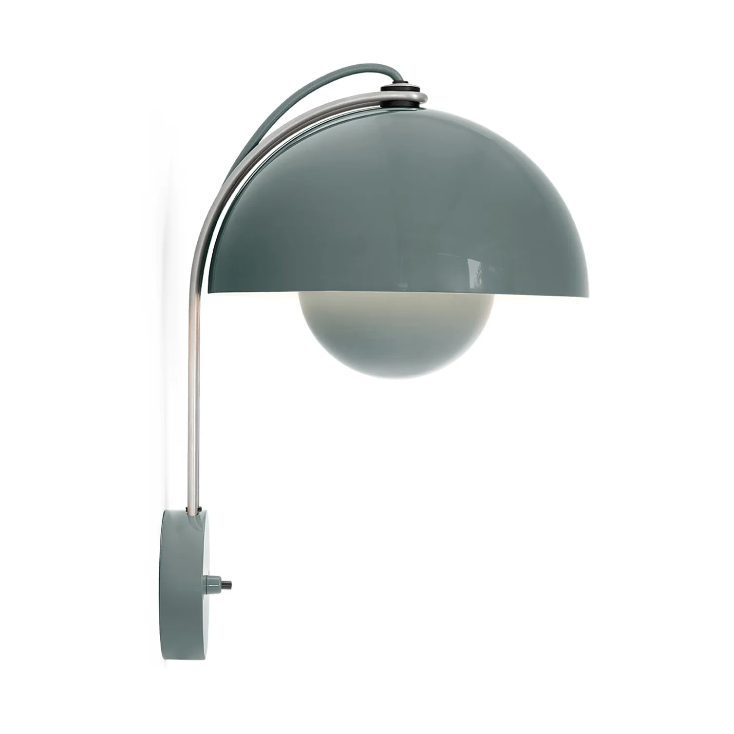 Candeeiro de parede Flowerpot VP8, Stone blue &Tradition