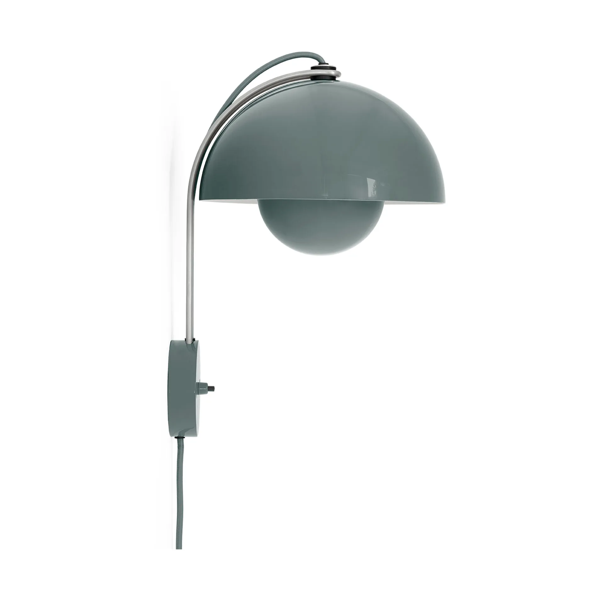 Candeeiro de parede Flowerpot VP8, Stone blue &Tradition