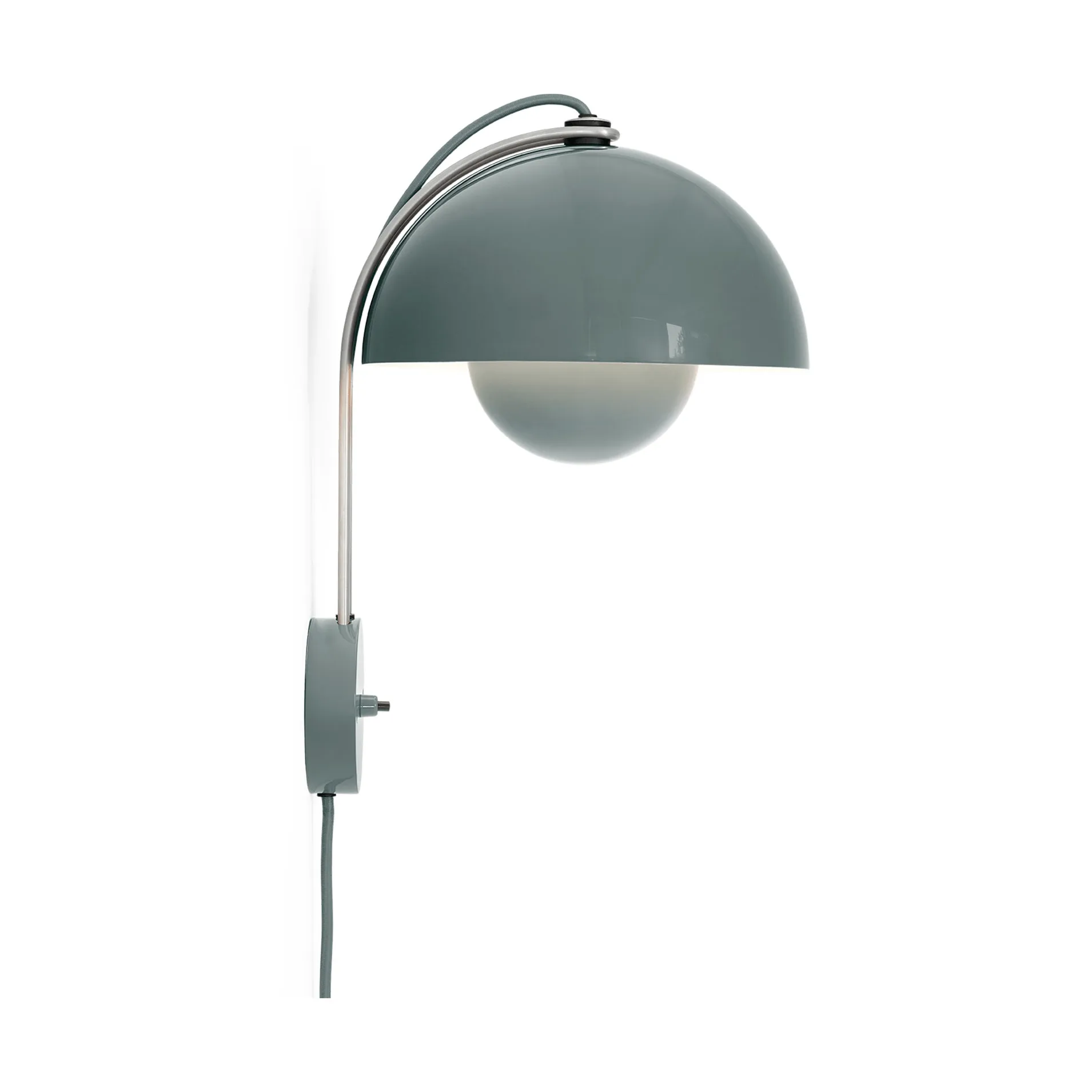 Candeeiro de parede Flowerpot VP8, Stone blue &Tradition