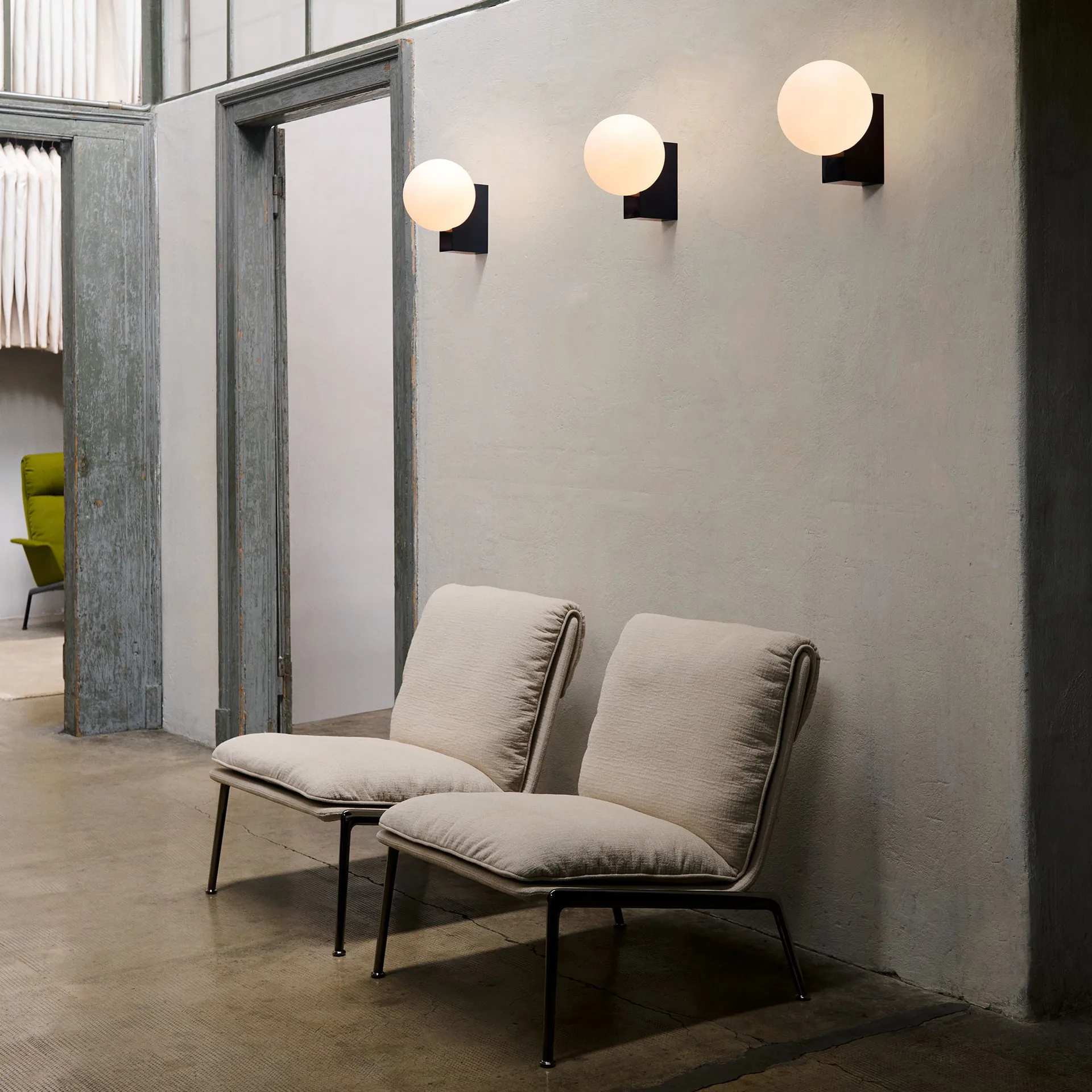 Candeeiro de parede Journey SHY2, Steel blue &Tradition