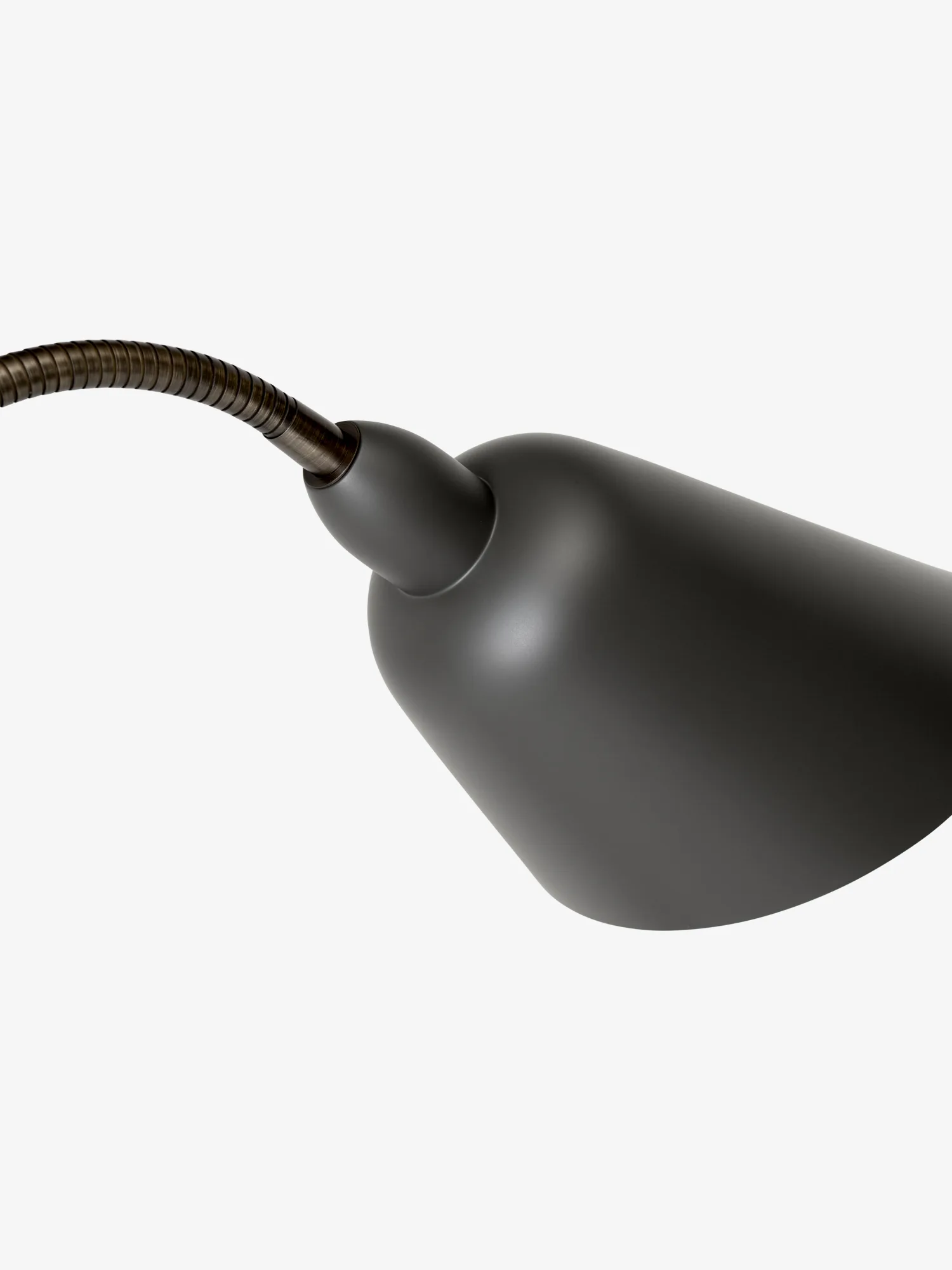 Candeeiro de pé Bellevue AJ7 Anniversary Edition, Stone grey-latão bronze &Tradition