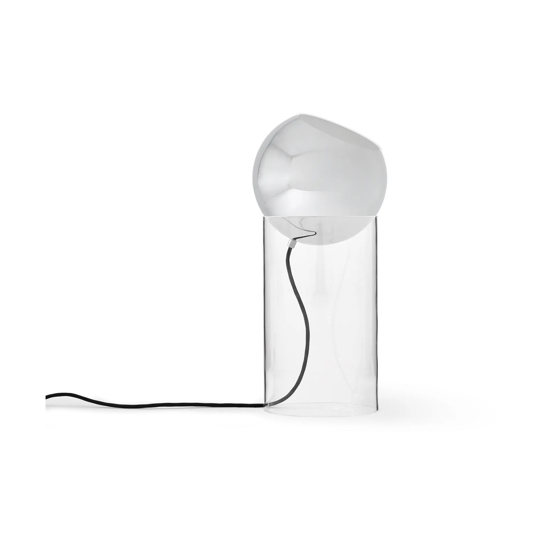 Candeeiro de pé Topan VP14 46,5 cm, Clear-chrome plated &Tradition