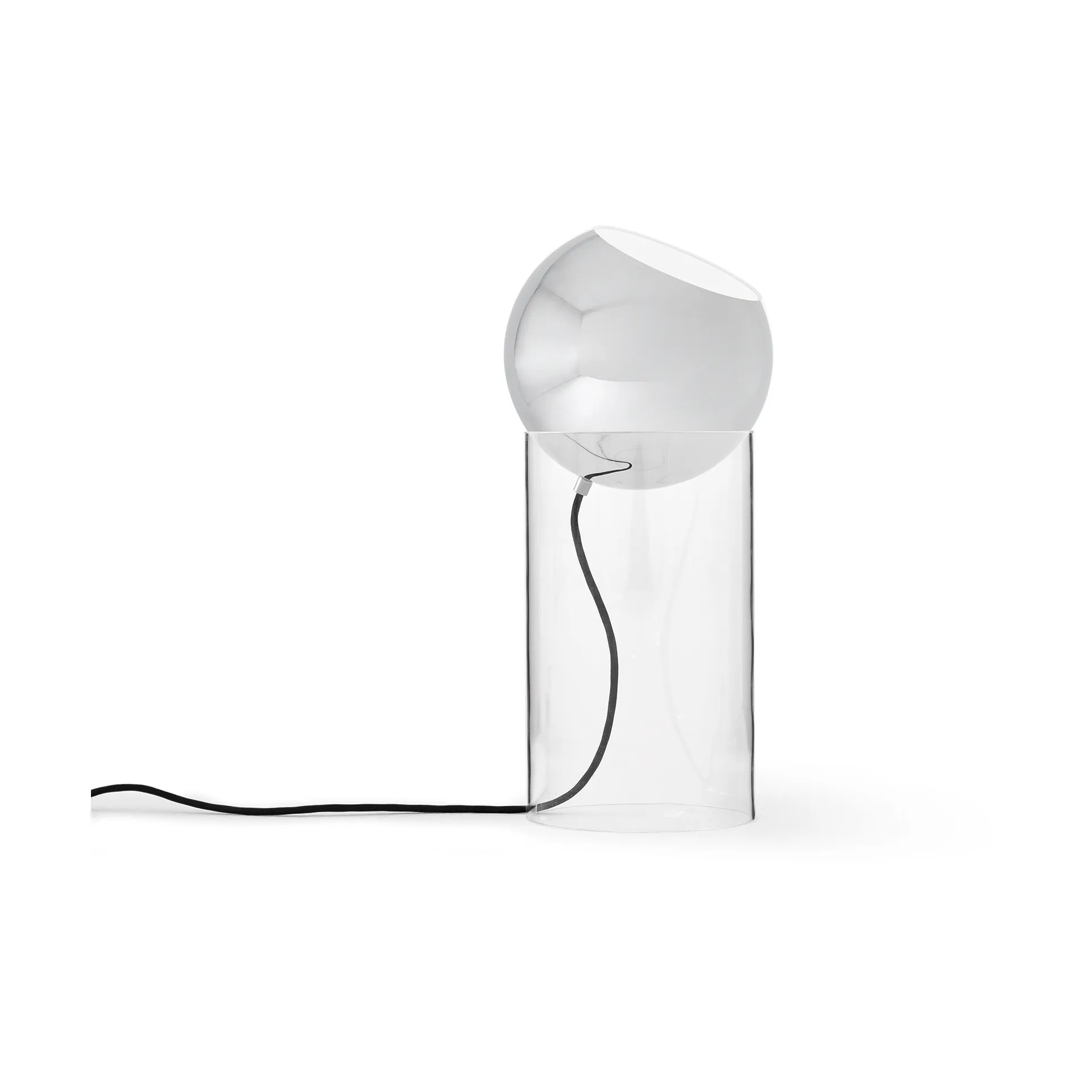 Candeeiro de pé Topan VP14 46,5 cm, Clear-chrome plated &Tradition