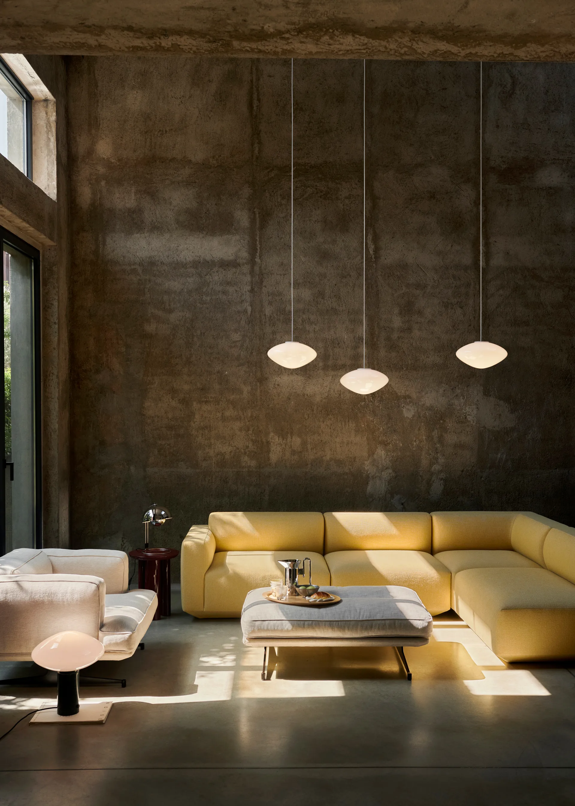 Candeeiro de teto ist AP15 Ø25 cm, Branco Mate, Vidro &Tradition