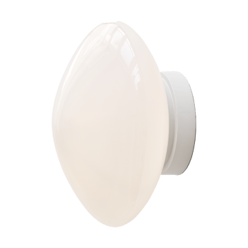 Candeeiro de teto/parede Mist AP22 Ø25 cm - White-opal glass - &Tradition