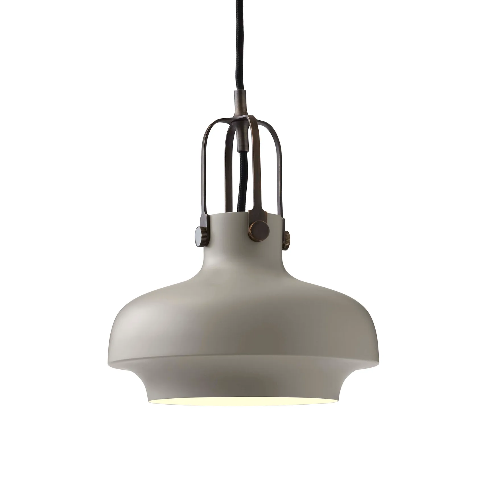 Candeeiro suspenso Copenhagen SC6, matte stone (cinza) &Tradition