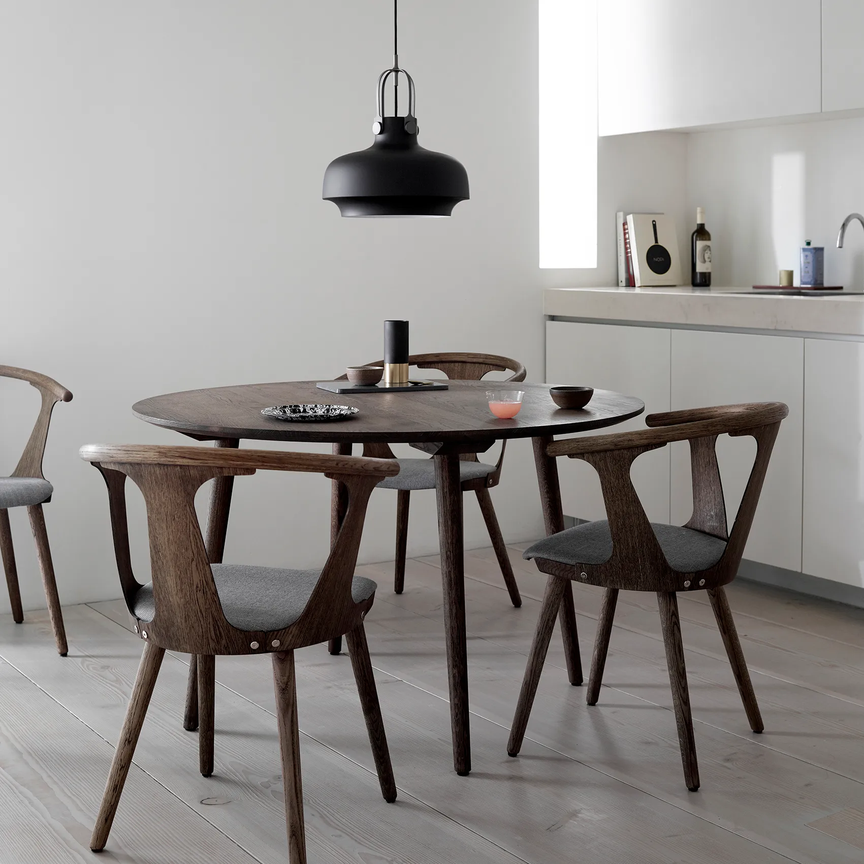 Candeeiro suspenso Copenhagen SC7, preto mate (preto) &Tradition