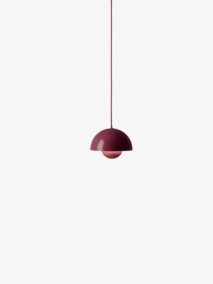 Candeeiro suspenso FlowerPot VP1, Ameixa escura &Tradition