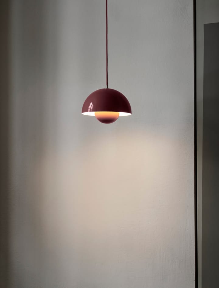 Candeeiro suspenso FlowerPot VP1, Ameixa escura &Tradition