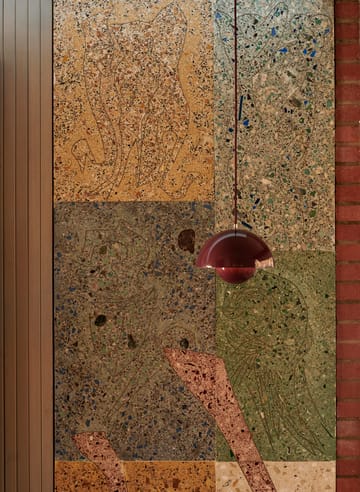 Candeeiro suspenso FlowerPot VP1 - Ameixa escura - &Tradition