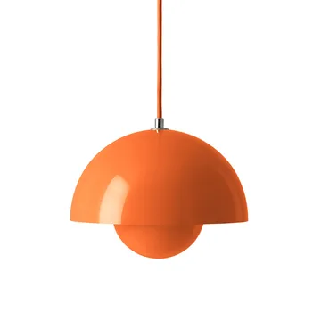 Candeeiro suspenso FlowerPot VP1 - Laranja vibrante - &Tradition