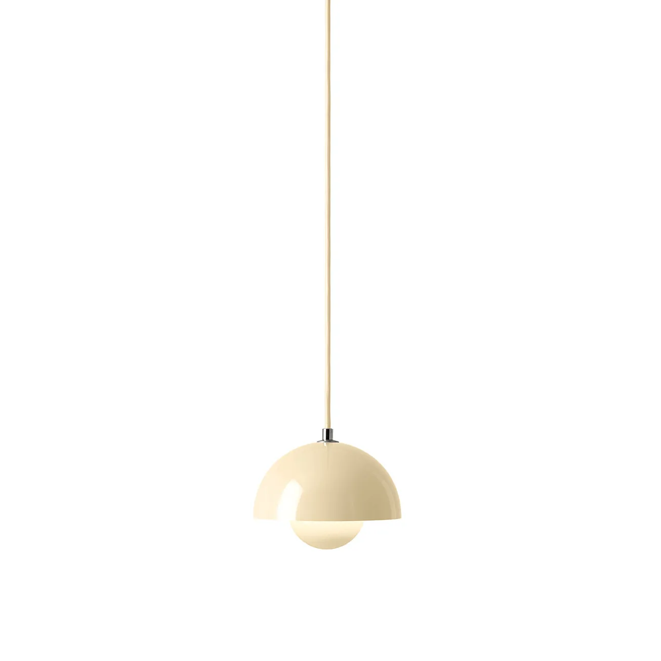 Candeeiro suspenso Flowerpot VP10, Marfim &Tradition