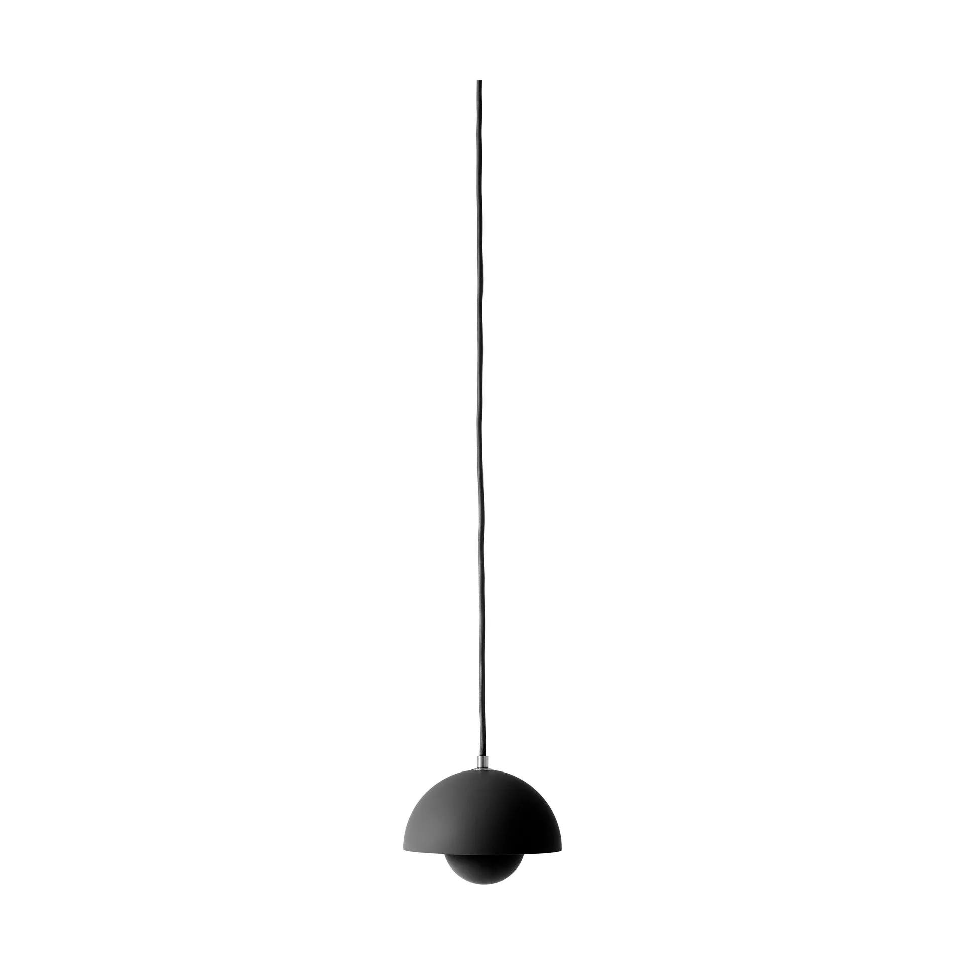 Candeeiro suspenso Flowerpot VP10, Matt black &Tradition