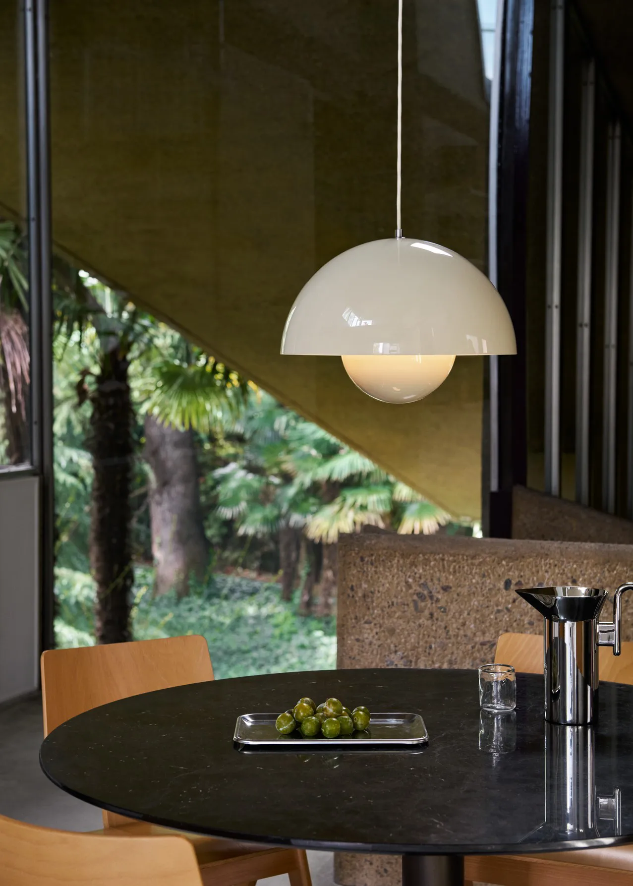 Candeeiro suspenso Flowerpot VP7, Marfim &Tradition