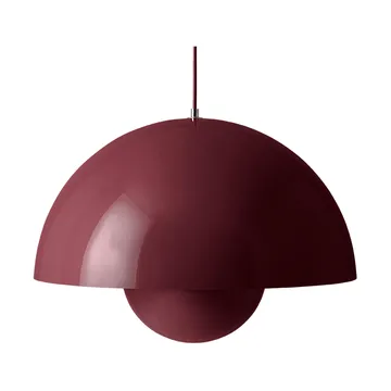 Candeeiro suspenso grande FlowerPot VP2 - ameixa escura - &Tradition