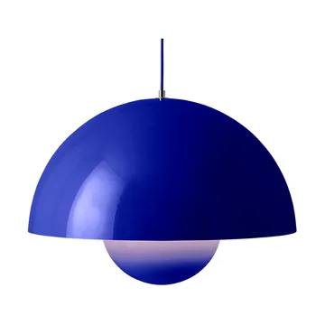 Candeeiro suspenso grande FlowerPot VP2 - azul cobalto - &Tradition