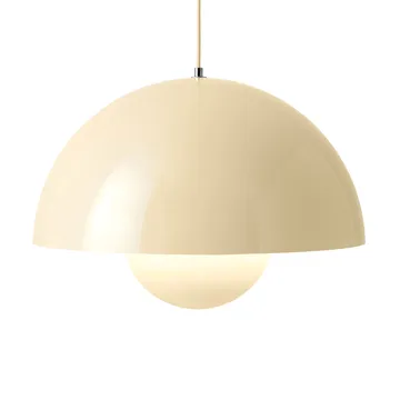 Candeeiro suspenso grande FlowerPot VP2 - Marfim - &Tradition