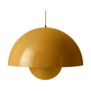 Candeeiro suspenso grande FlowerPot VP2 - Mostarda - &Tradition