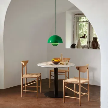 Candeeiro suspenso grande FlowerPot VP2 - verde sinal - &Tradition
